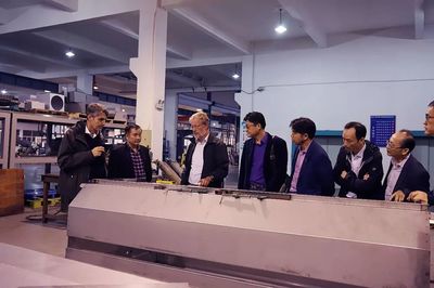 赞!柯桥恒元机械新产品亮相上海国际纺织工业展
